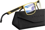ANYLUV Blue Light Blocking Glasses Men Computer Gaming Glasses Lightweight by ANYLUV