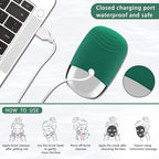 Facial Cleansing Brush, 3-in-1 Electric Silicone Face Scrubber, Vibrating - Image 7