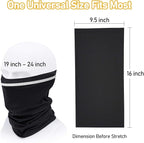 TICONN Neck Gaiter Face Cover Scarf, Neck Warmer Breathable Sun & Wind-proof - Image 4