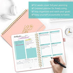 Undated Weekly Planner, Weekly To Do List Notebook - Image 3