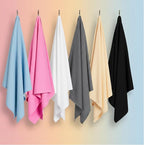 OOF! Halo T-Shirt Hair Towel | 100% Cotton Jersey Knit w/MoistureLock | No - Image 9