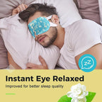 16-Pack Steam Eye Masks for Dry Eyes, Jasmine Warm Eye Mask for Tired Eyes - Image 5