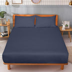 ROYALE LINENS 300 Thread Count 100% Long Staple Combed Cotton Fitted Sheet Queen - Image 9