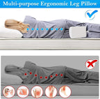 BlissTrends Memory Foam Knee Pillow, Knee Pillow - Image 4