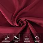 Mulberry Silk Pillowcase for Hair and Skin, Cooling Silk Pillow Case - Image 2