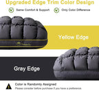 YOUR MOON Fluffy Support Bed Pillow Standard Size Set of 2, Super Soft Premium - Image 2