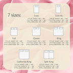 LuxClub 4 PC Sheet Set Bed Sheets Deep Pockets 16" Eco Friendly Wrinkle Free - Image 4