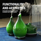 Porseme 280ml Essential Oil Diffuser Glass Color Changing Aroma Air Diffusers - Image 7