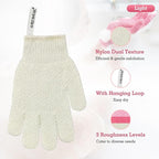 Evridwear Exfoliating Glove Shower Gloves Exfoliate Dead Skin - Image 2