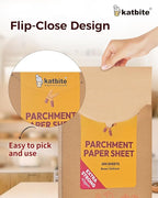 Katbite 200Pcs 12x16 In Unbleached Parchment Paper - Image 4