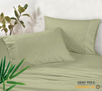 Royale Linens Cooling Pillow Cases Queen Size Set of 2-100% Rayon Derived from - Image 3