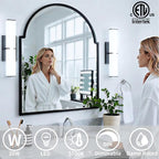 Bathroom Light Fixtures: 40 Inch ETL Certified LED Bathroom Vanity Light 5000K - Image 4