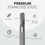 Stainless Steel Nail Cuticle Pusher - Image 4