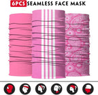 Venswell Neck Gaiter Face Mask Men Women, Seamless Bandana Rave Face Cover - Image 4