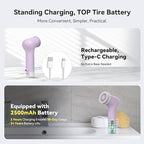Electric Facial Cleansing Brush, Rechargeable Silicone Face Scrubber exfoliator - Image 6