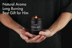 Lavender & Wood Scented Candle - Image 4