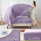 Sasttie King Size Comforter Set, 7 Pieces Bed in a Bag King, Complete Bedding - Image 4