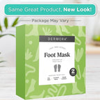 DERMORA Foot Peel Mask | Skin Exfoliating Foot Masks - Image 3