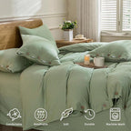 JELLYMONI Cotton Duvet Cover King Size - Image 4
