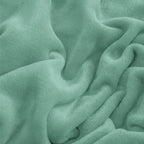 BEDELITE Flannel Sheets Twin Size Haze Blue - Image 5