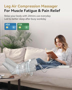 FIT KING Air Compression Leg Massager, Pneumatic Compression Boots - Image 2