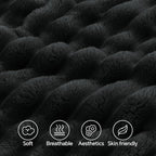 BEDELITE Fluffy Faux Fur Body Pillow Cover - Image 3