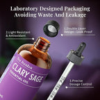 SU JUABA Clary Sage Oil Essential Oil 4 Fl Oz, 100% Pure Natural - Image 7