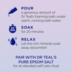 Dr Teal's Foaming Bath with Pure Epsom Salt, Sleep Blend with Melatonin - Image 3
