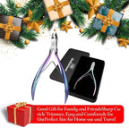 Cuticle Trimmer 3/4 Jaw Extremely Sharp Cuticle Nippers Scissors Stainless - Image 7