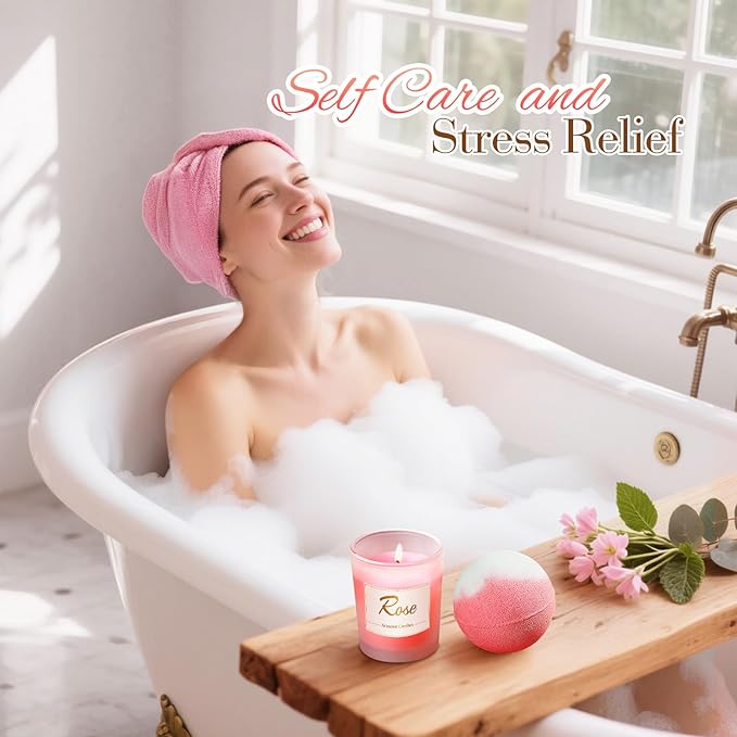 Mothers Day Gifts for Sisters from Sister: Eletorot Spa Relaxation Baskets Set - Image 3