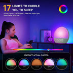 Geuuap Sunrise Alarm Clock White Noise Sound Machine - Image 7