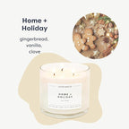 Calyan Wax Co. Home & Holiday 3 Wick Scented Candle - Image 2