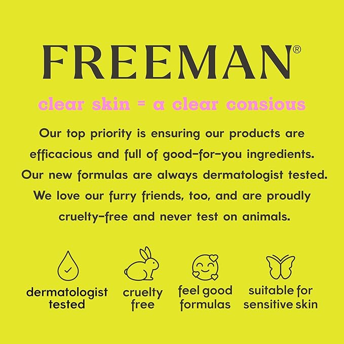 FREEMAN Dead Sea Minerals Anti-Stress Clay Facial Mask, Hydrating & Clarifying - Image 11