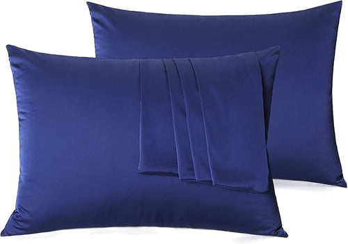 100% Silk Pillow Cases 2 Pack, 100% Mulberry Silk Pillowcase by Victivic