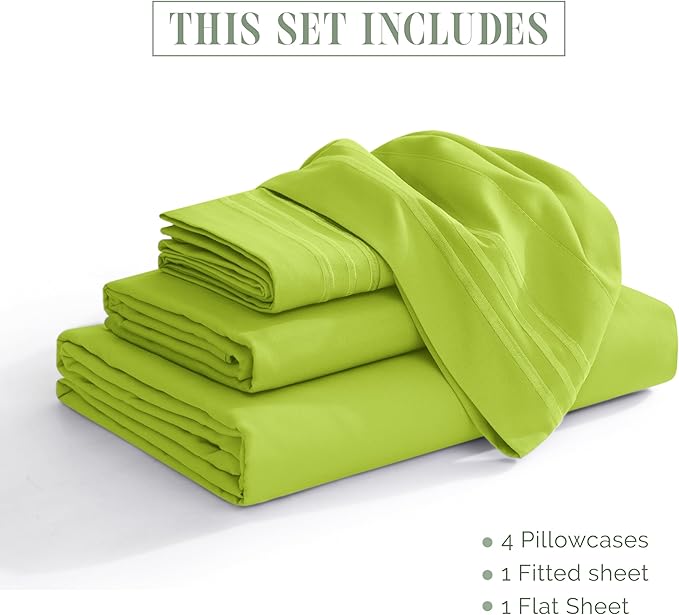 Elegant Comfort Luxurious 1500 Premium Hotel Quality Microfiber Three Line - Image 3