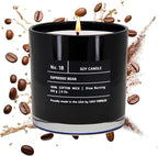 Lulu Candles | Espresso Bean | Luxury Scented Soy Jar Candle | Hand Poured in by LULUCANDLES