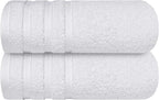 Infinitee Xclusives 100% Cotton Luxury Bath Towels Set of 2 - Image 8