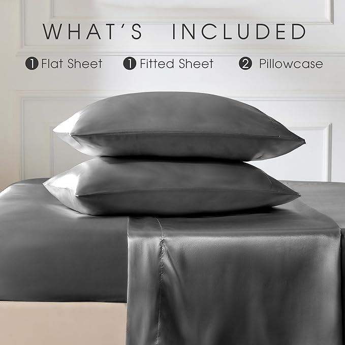 FreshCulture Satin Sheets Full Size - Image 3