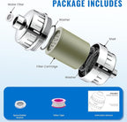 Ryamen Heavy Duty Shower Filter, Shower Water Filter, 99% REMOVAL Shower Head - Image 9