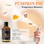 Pumpkin Pie Fragrance Oil Essential Oil, MAYJAM 3.38FL.OZ Pumpkin Pie Oil - Image 4