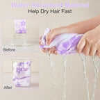 Basumee Microfiber Hair Towel Wrap - Image 2