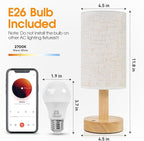 Rechargeable Cordless Table Lamp, Touch Control&Stepless Dimming, Wireless - Image 5