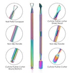 2PCS Cuticle Pusher and Cutter - Image 2