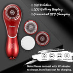 Facial Cleansing Brush, Electric Face Scrubber, Facial Cleansing Brush - Image 5