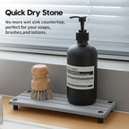 Razborci Fast Stone Drying Tray Diatomite Sponge Holder Mat, Kitchen Sink - Image 3