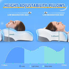 Cervical Neck Pillows with Memory Foam - Image 4