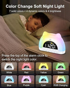 Kids Alarm Clock, Wake Up Clock - Image 4