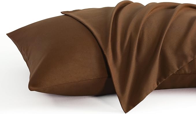 NTBAY King Pillow Cases Set of 2, 2 Pack Brushed Microfiber 20x40 Pillow Cases by NTBAY