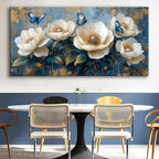 Flowers Canvas Wall Art - Image 5