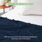 Elegant Comfort Premium Hotel Quality 1-Piece Flat Sheet, Luxury & Softest 1500 - Image 6